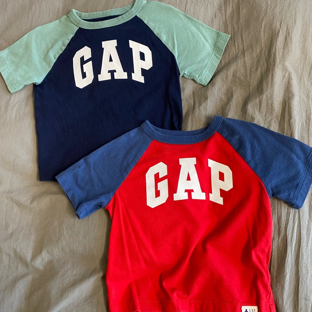 GAP Logo Colorblock T-shirt For Toddler Size 18-24M